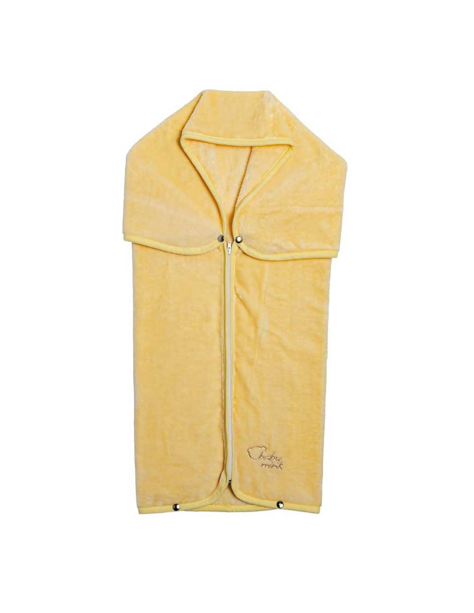 Saco de dormir de tejido plano Baby Mink para bebé