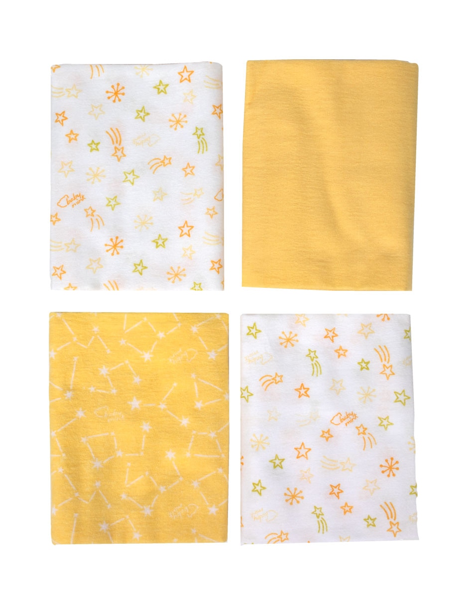 SET DE SÁBANAS SET, UNITALLA, AMARILLO