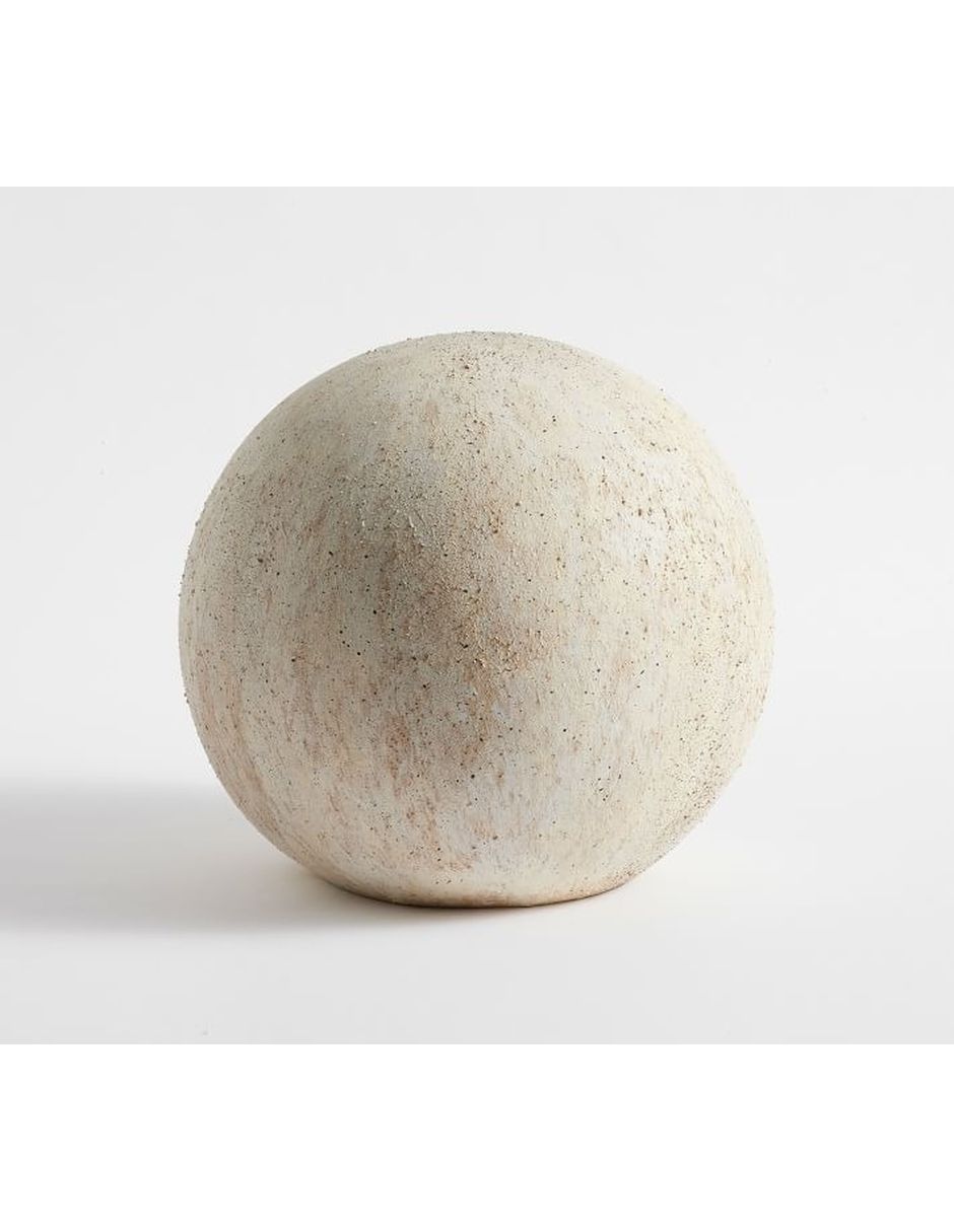 Figura decorativa esfera Artisan Stone de cemento
