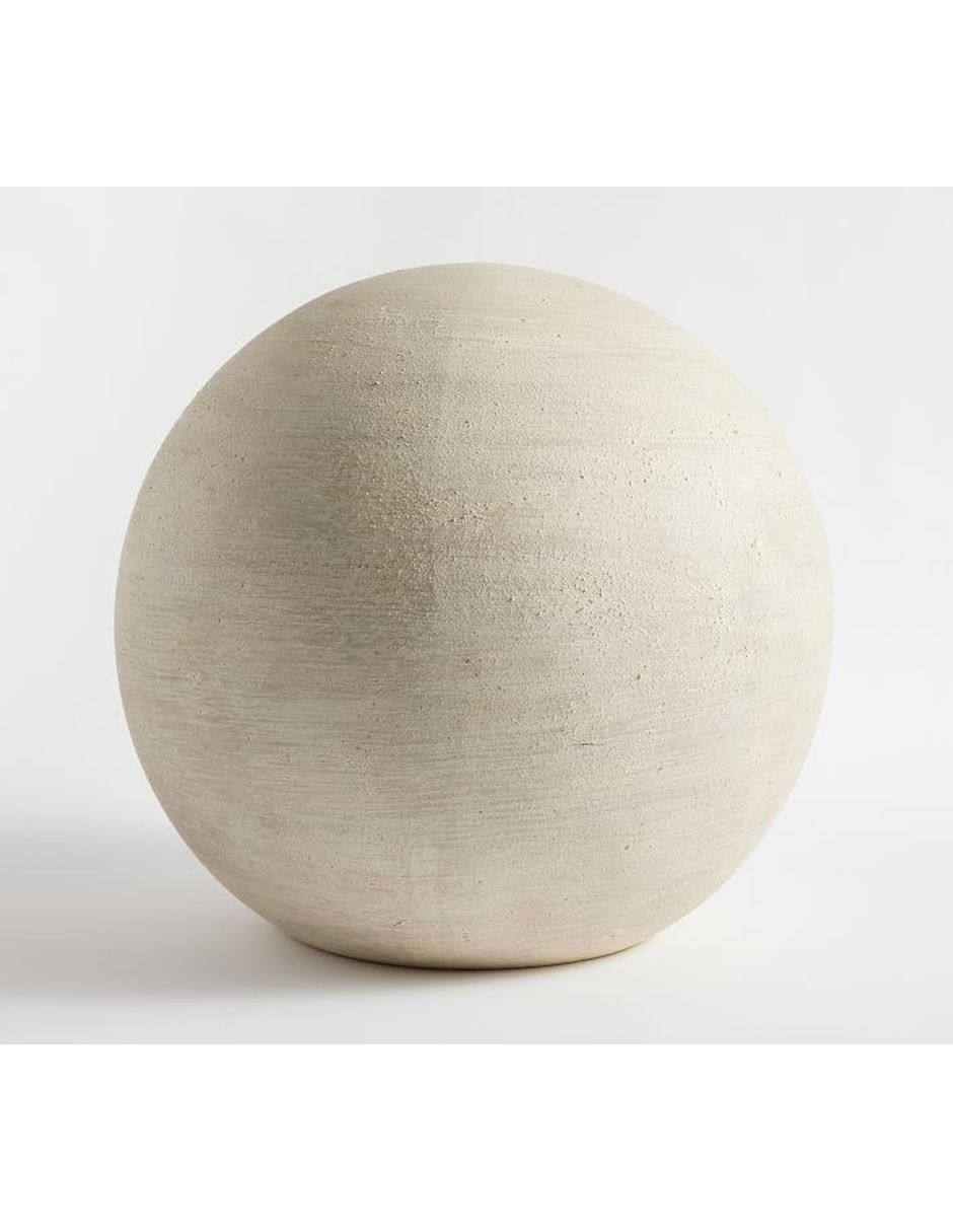 Figura decorativa esfera Artisan Stone de cemento