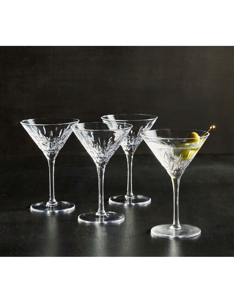 Copa para martini Westwood de vidrio 4 piezas