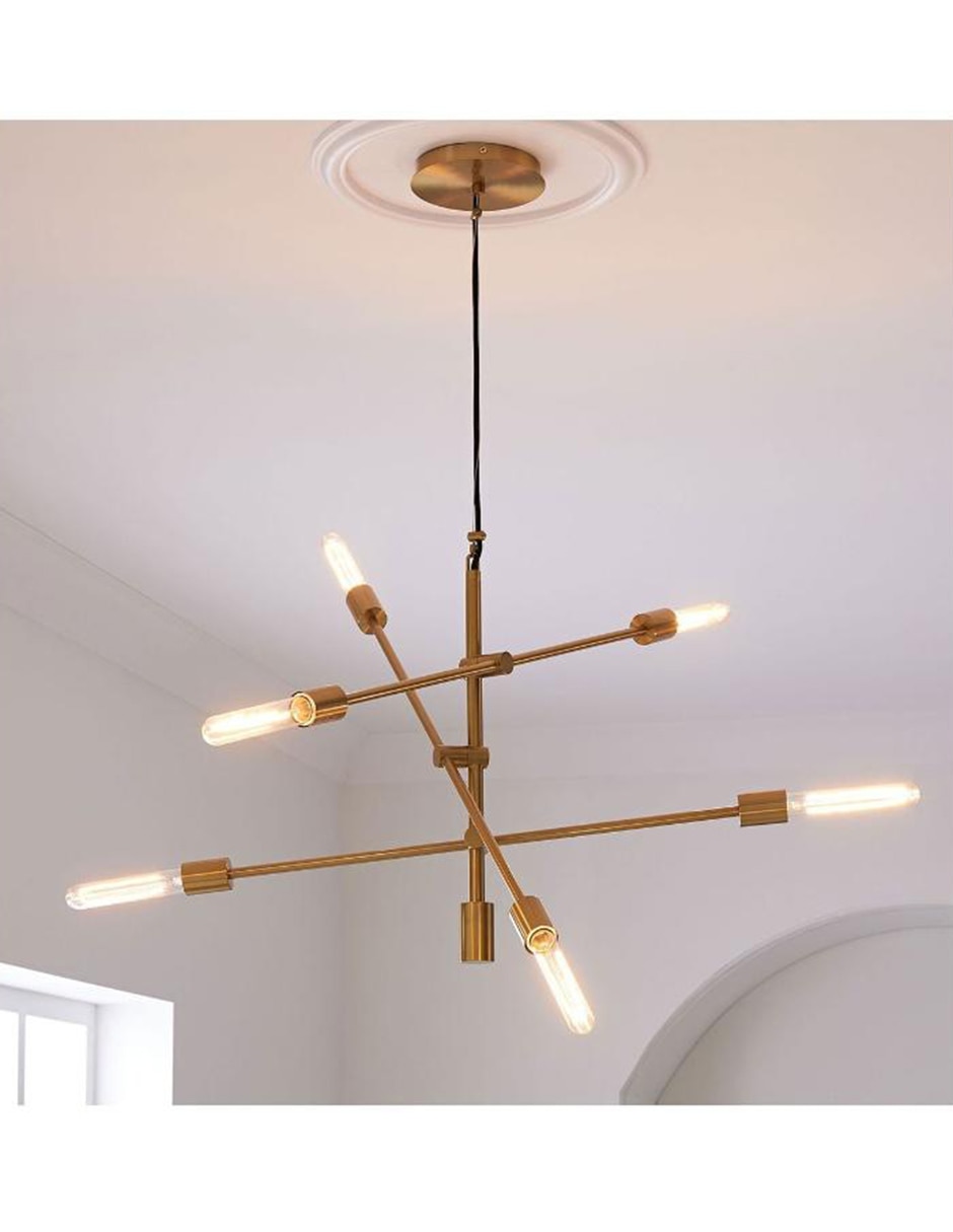 CHANDELIER MOBILE GDE DORADO V3