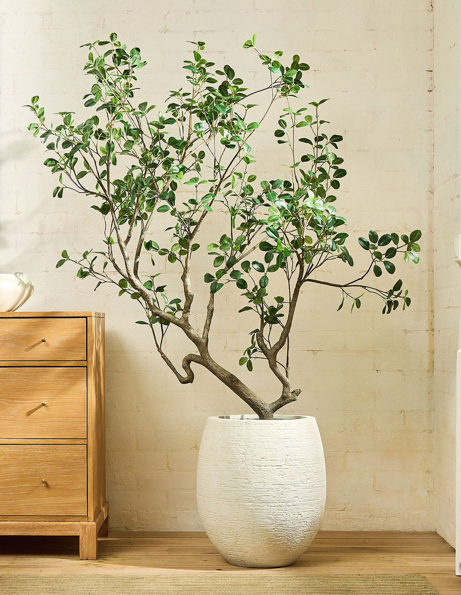 Árbol de manzana articificial potted