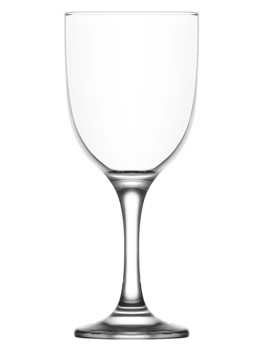 Set de copas para vino blanco Haus de vidrio 6 piezas