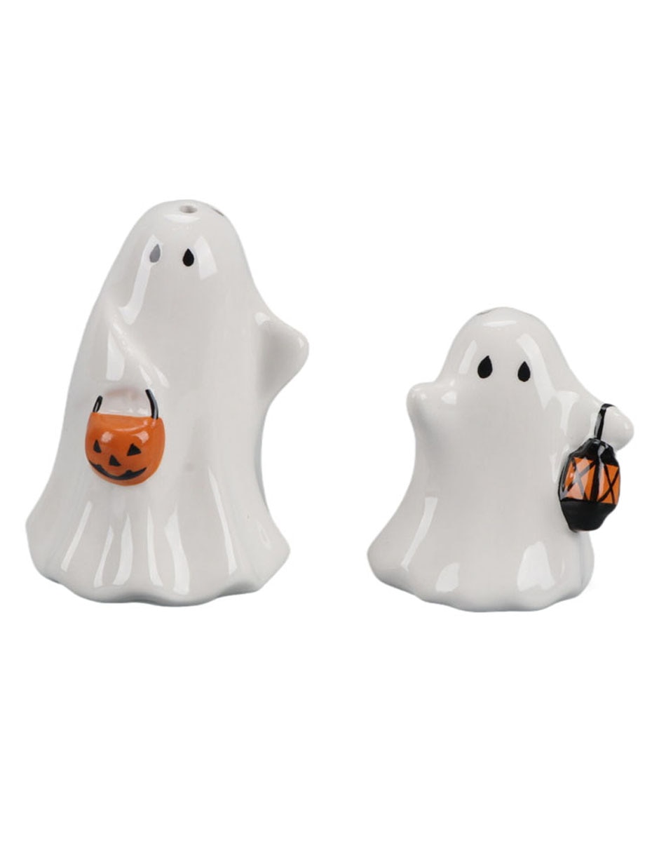 Salero y pimentero de halloween Cementerium