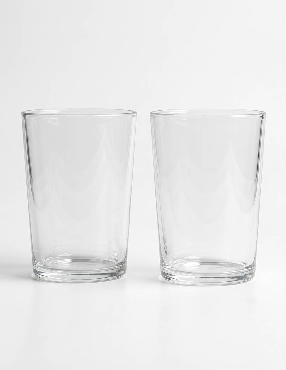 VASO 1 PZA BASIC, 520 ML, TRANSPARENTE