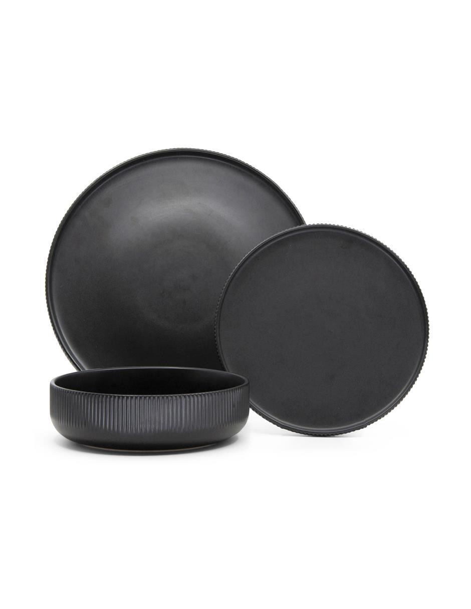 Vajilla cerrada Salt & Pepper brae de cerámica para 4 personas