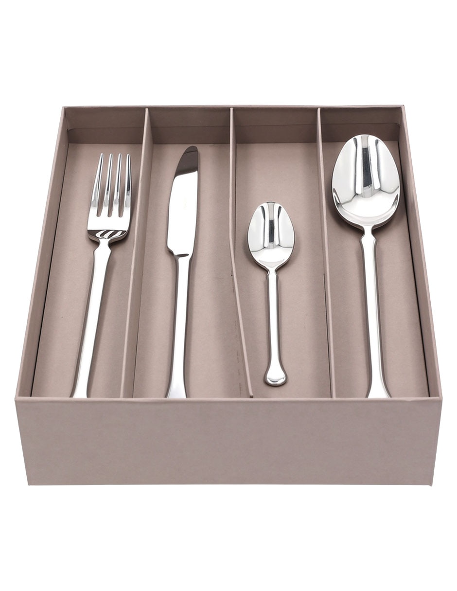 Set cubiertos Herdmar kiev de acero inoxidable 24 piezas