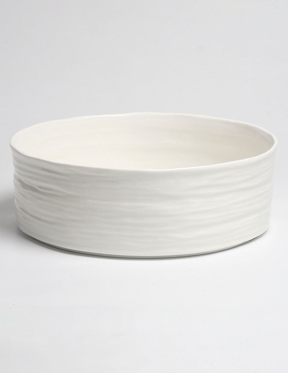 ENSALADERA REDONDO LE B, 31 CM, BLANCO