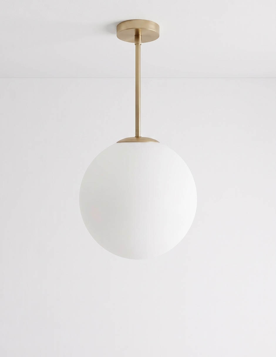 Lamp Colgante Opalite 1 Metal