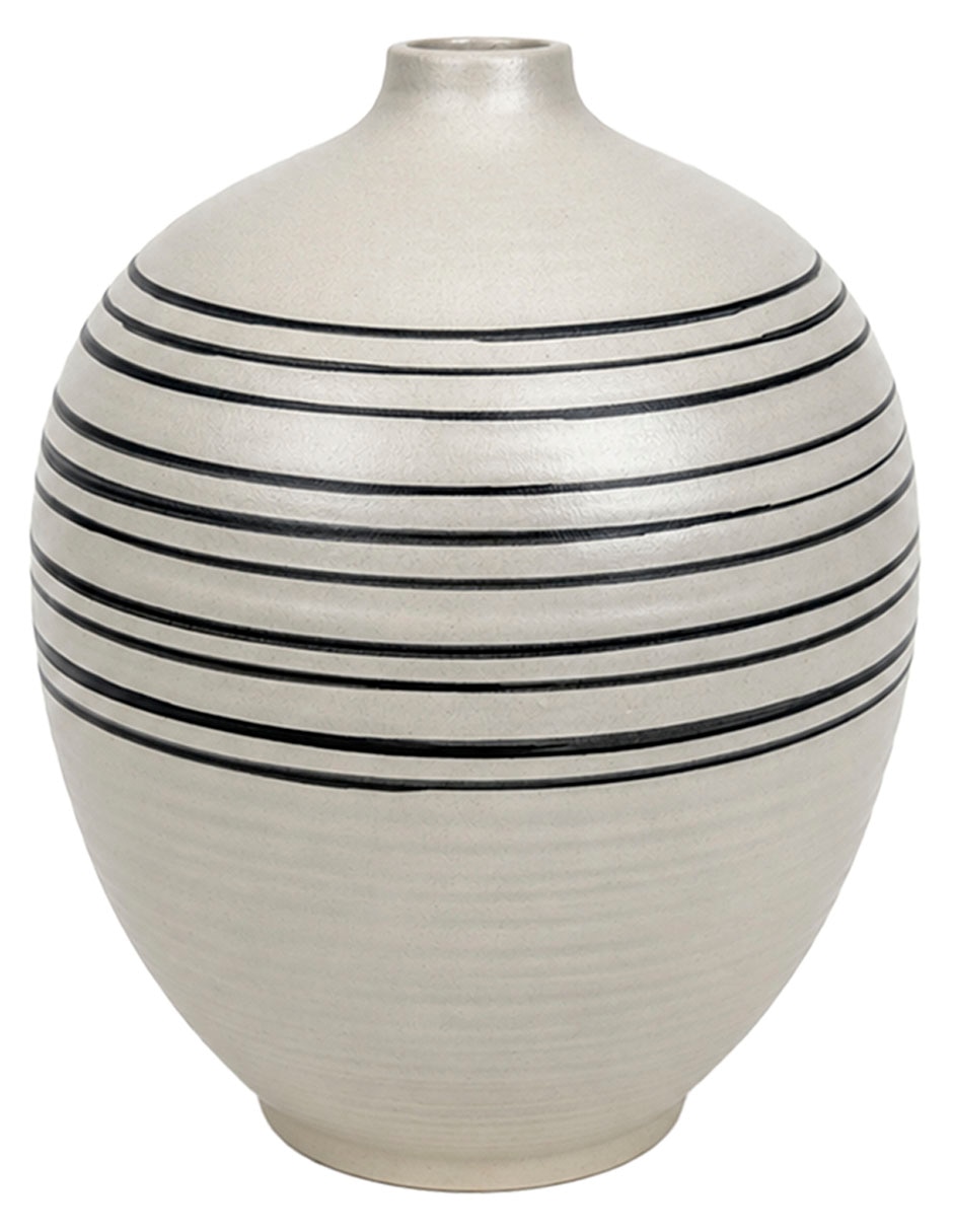 FLORERO COSECHA 35CM, BEIGE