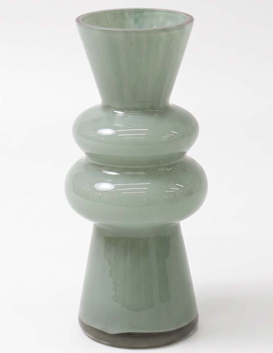 FLORERO ANHELO 18CM, VERDE