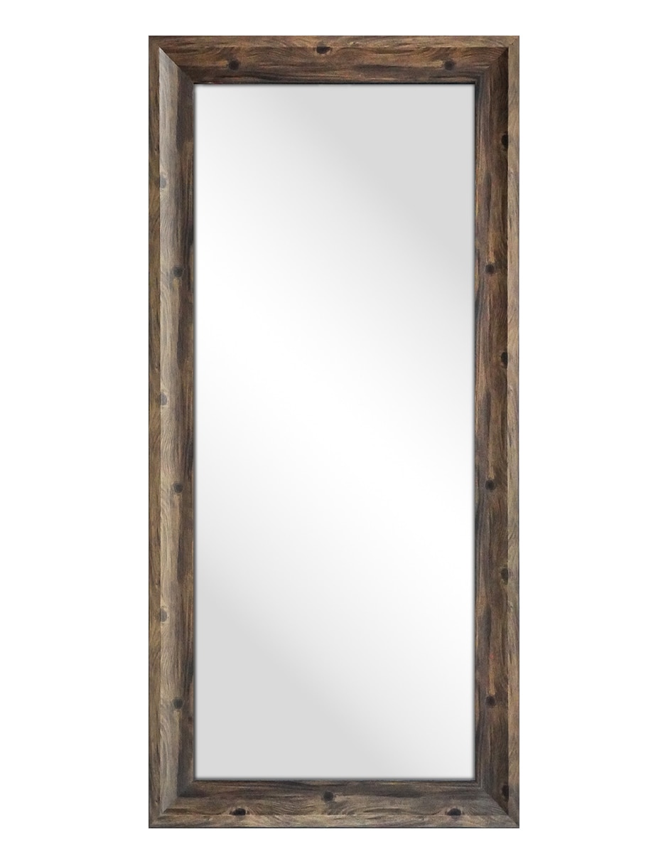 Espejo rectangular e inteligentes wood