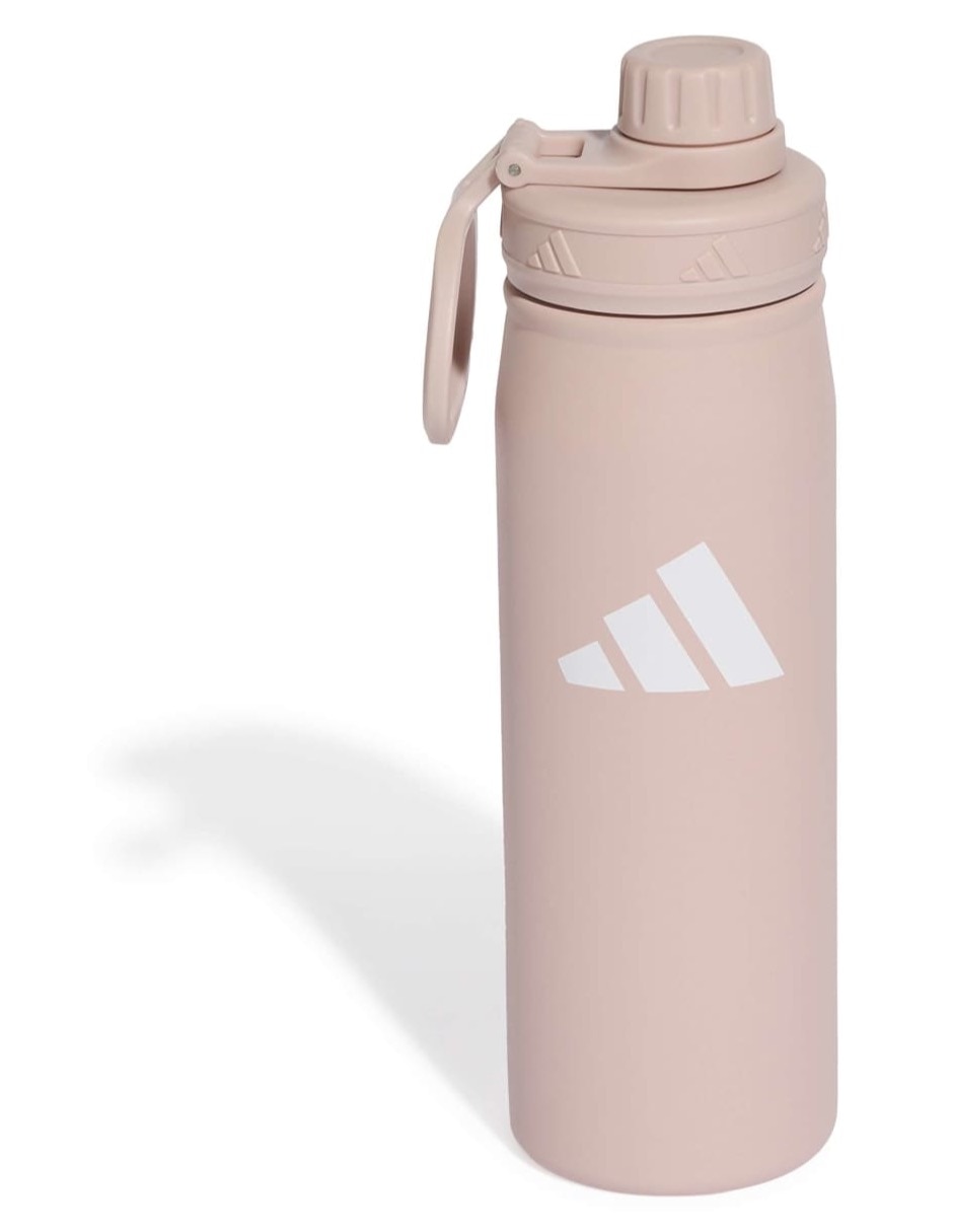 Botella de agua Adidas de plástico Gym con tapa rosca 1 L