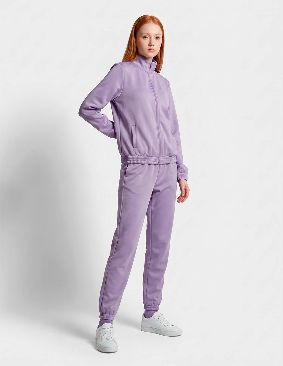 Conjunto deportivo regular Reebok con cierre para mujer