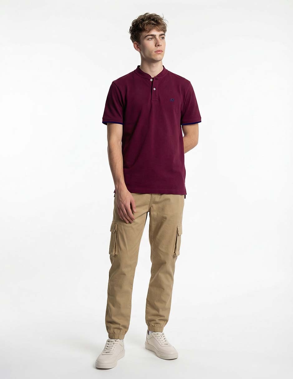 Playera Aéropostale cuello polo para hombre