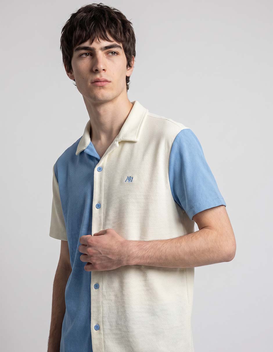 Camisa casual Aéropostale manga corta para hombre