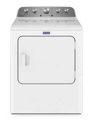 Secadora de gas natural/lp Maytag de 26 kg con 10 ciclos 7MMGD5430PW