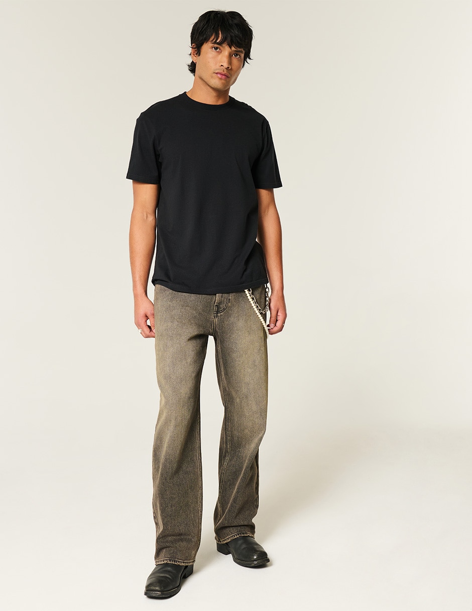 Playera Hollister Go cuello redondo para hombre