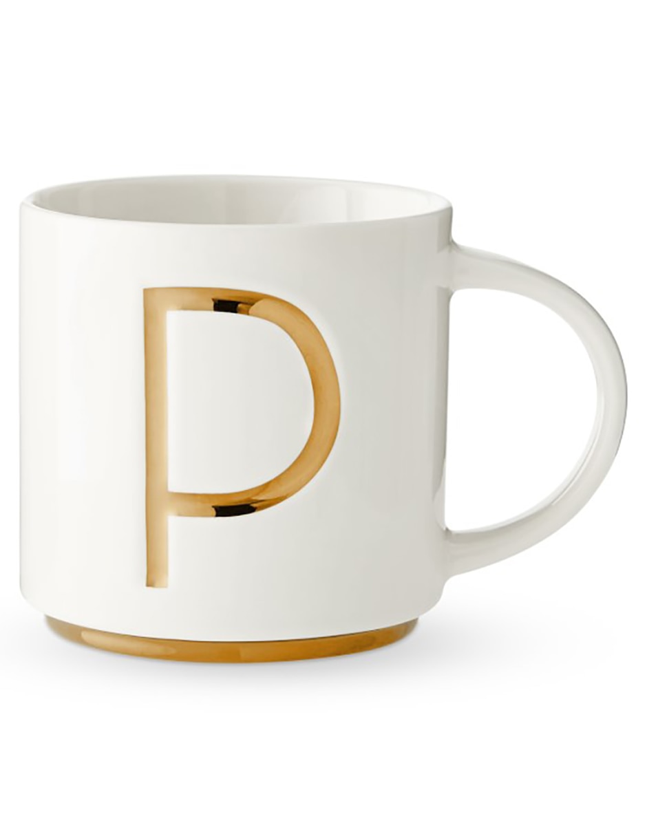 Taza americana Gold Monogram P