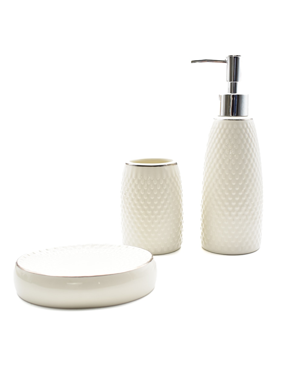 Juego de accesorios para baño Zonana 3 piezas