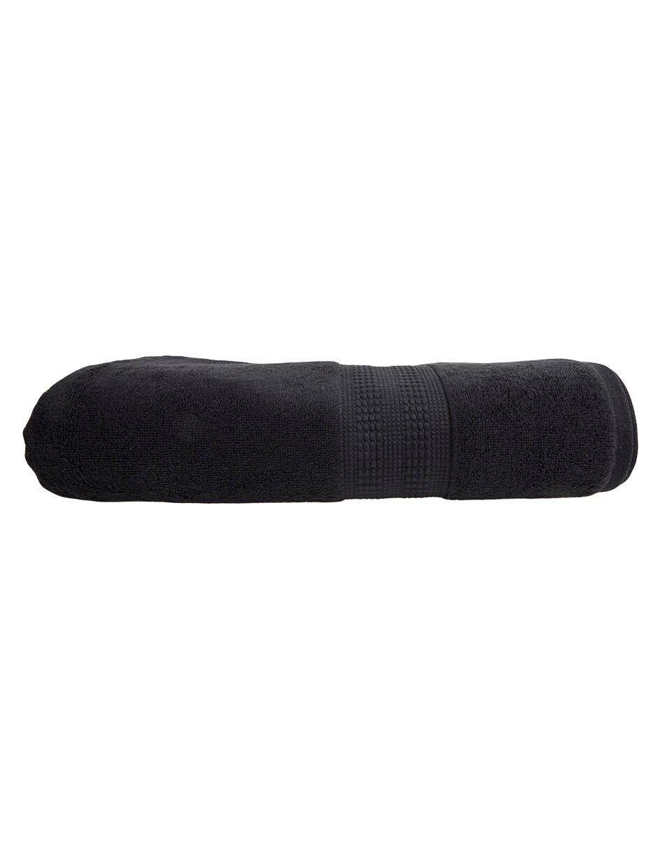TOALLA DE BAÑO TOALLA LUX, BAÑO, NEGRO