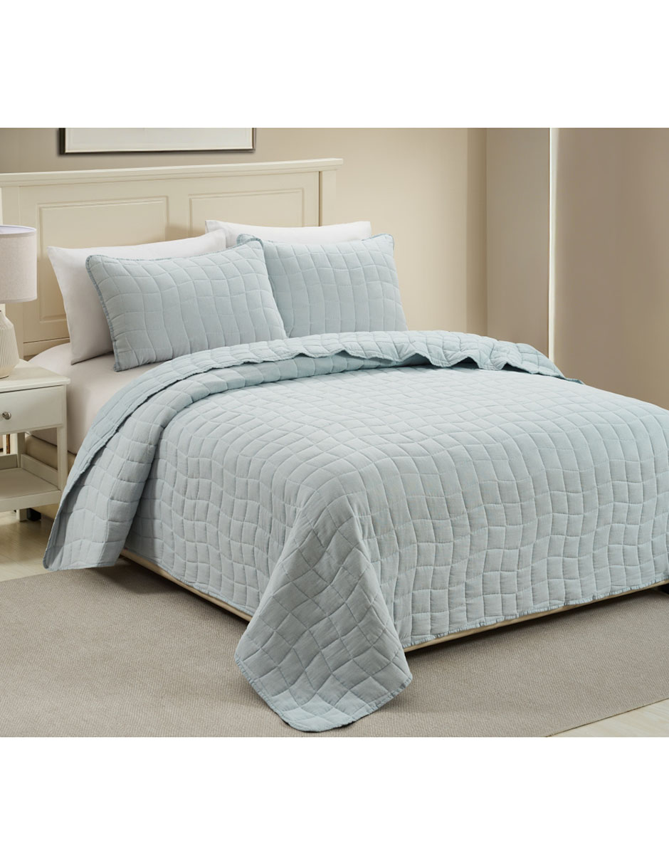 Set de colcha Haus Gauze Wave