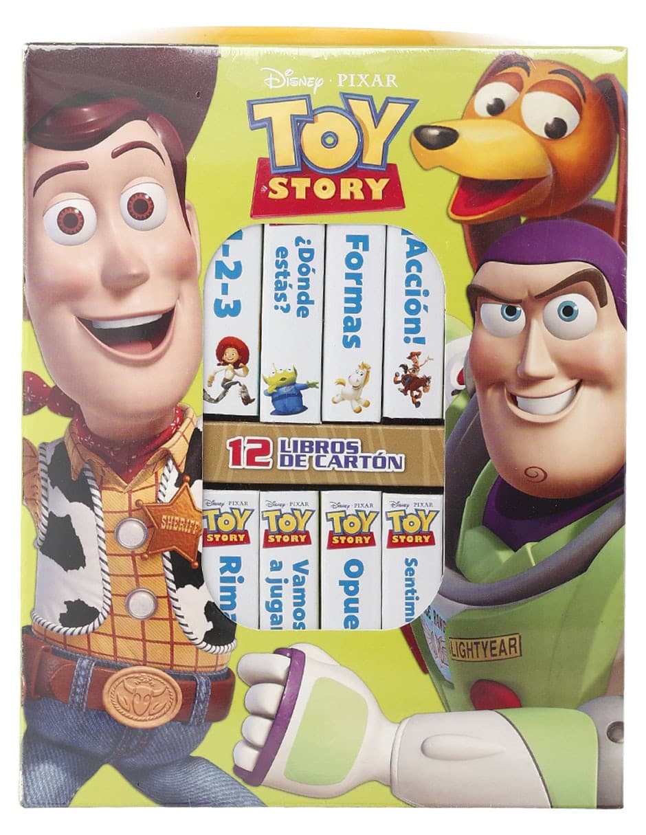 Estuche Con Libros Mi Primera Biblioteca Toy Story De Varios