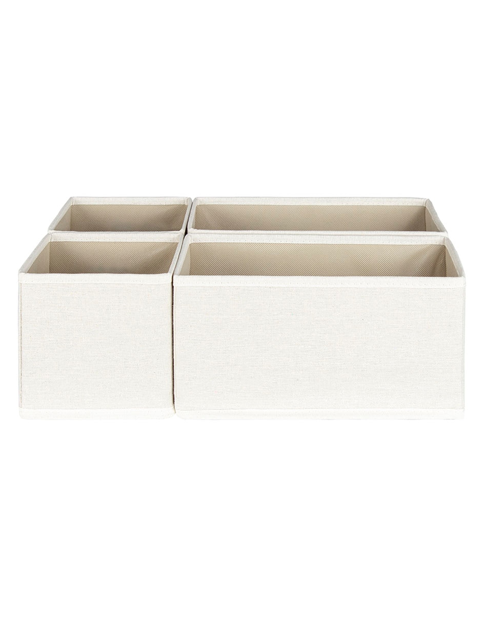 SET ORGANIZADOR CAJÓN MEZCLA MA, BEIGE
