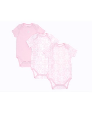Set de body Little Me de algodón