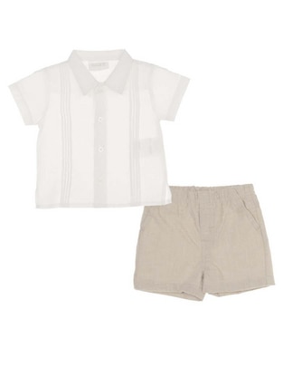 CONJ SHORT GIOCARE 73, 4T AÑOS, BLANCO