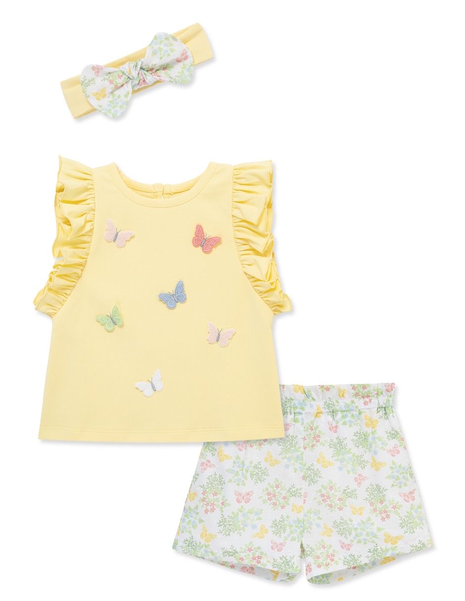 Conjunto Little Me de algodón Bebé