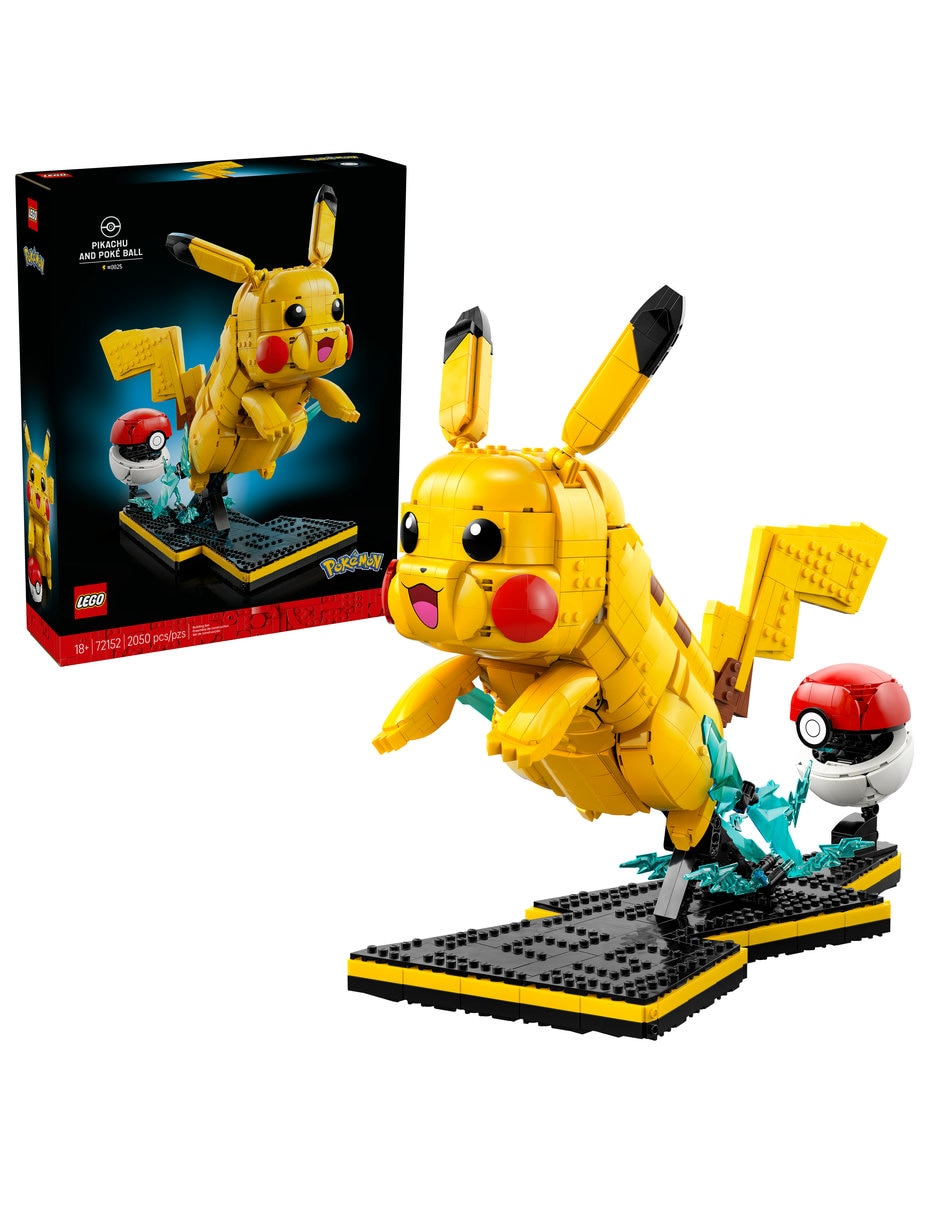 Lego Pokémon Pikachu y Pokébola 72152