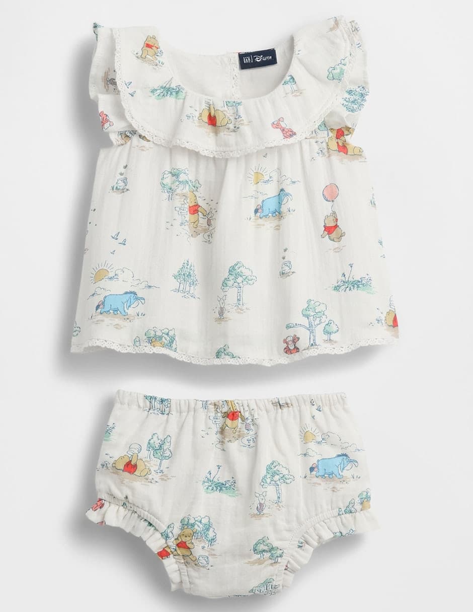 Conjunto de algodón para bebé niña