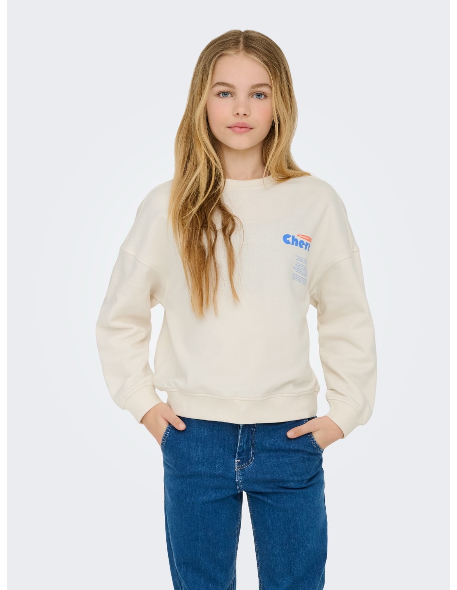 Sudadera Only para niña