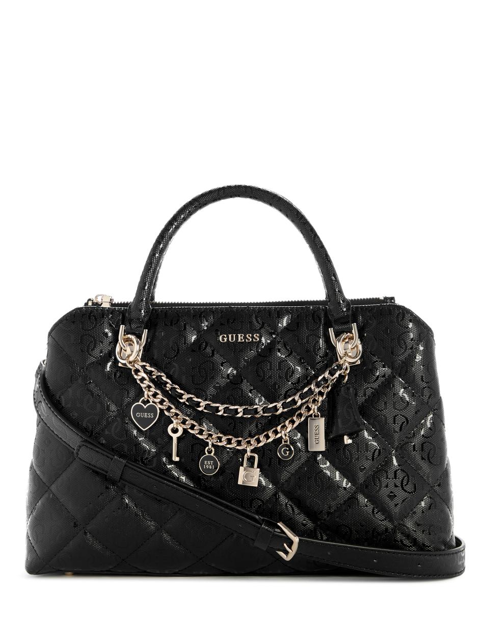 Bolsa satchel Guess Libby para mujer