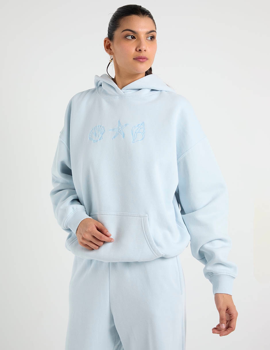 Sudadera con capucha y bolsa Pacsun para mujer