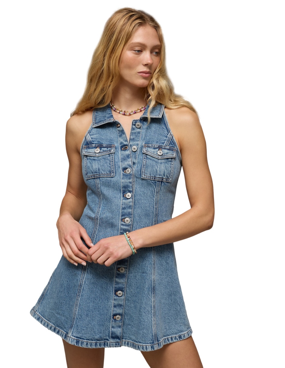 Vestido a la rodilla casual American Eagle para mujer