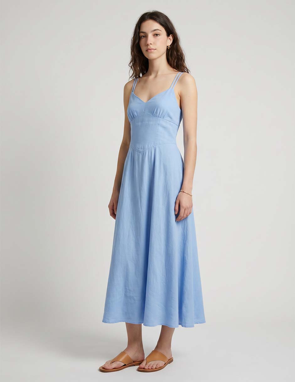Vestido Midi Casual American Eagle Dresses Para Mujer