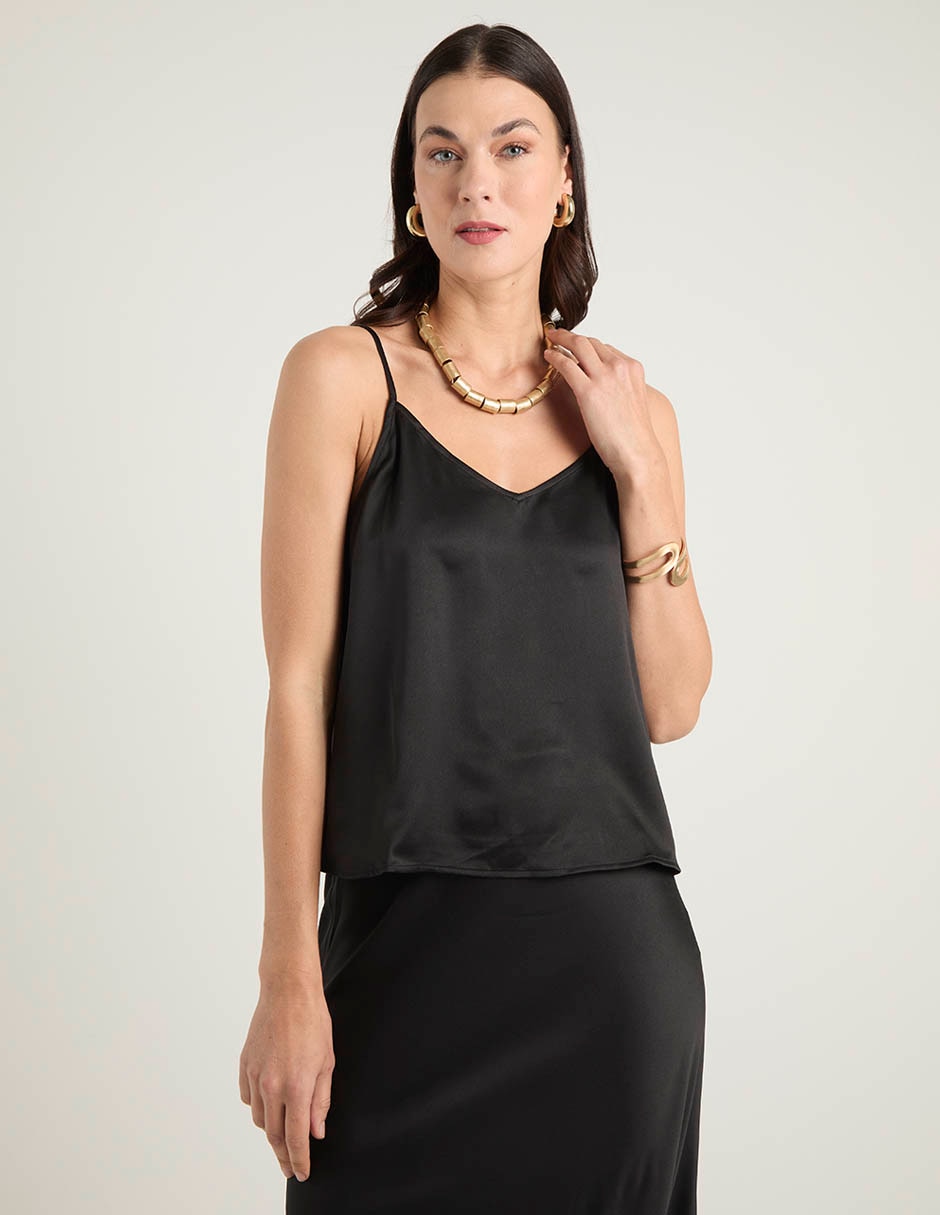 BLUSA VERO MODA 10334587 PO, CH, NEGRO