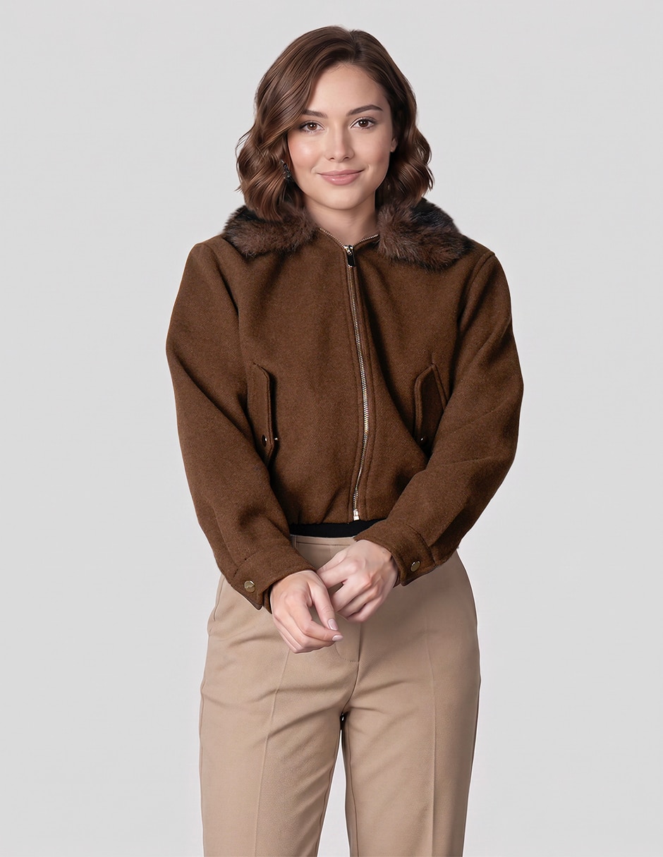 Chamarra Petite Studio para mujer