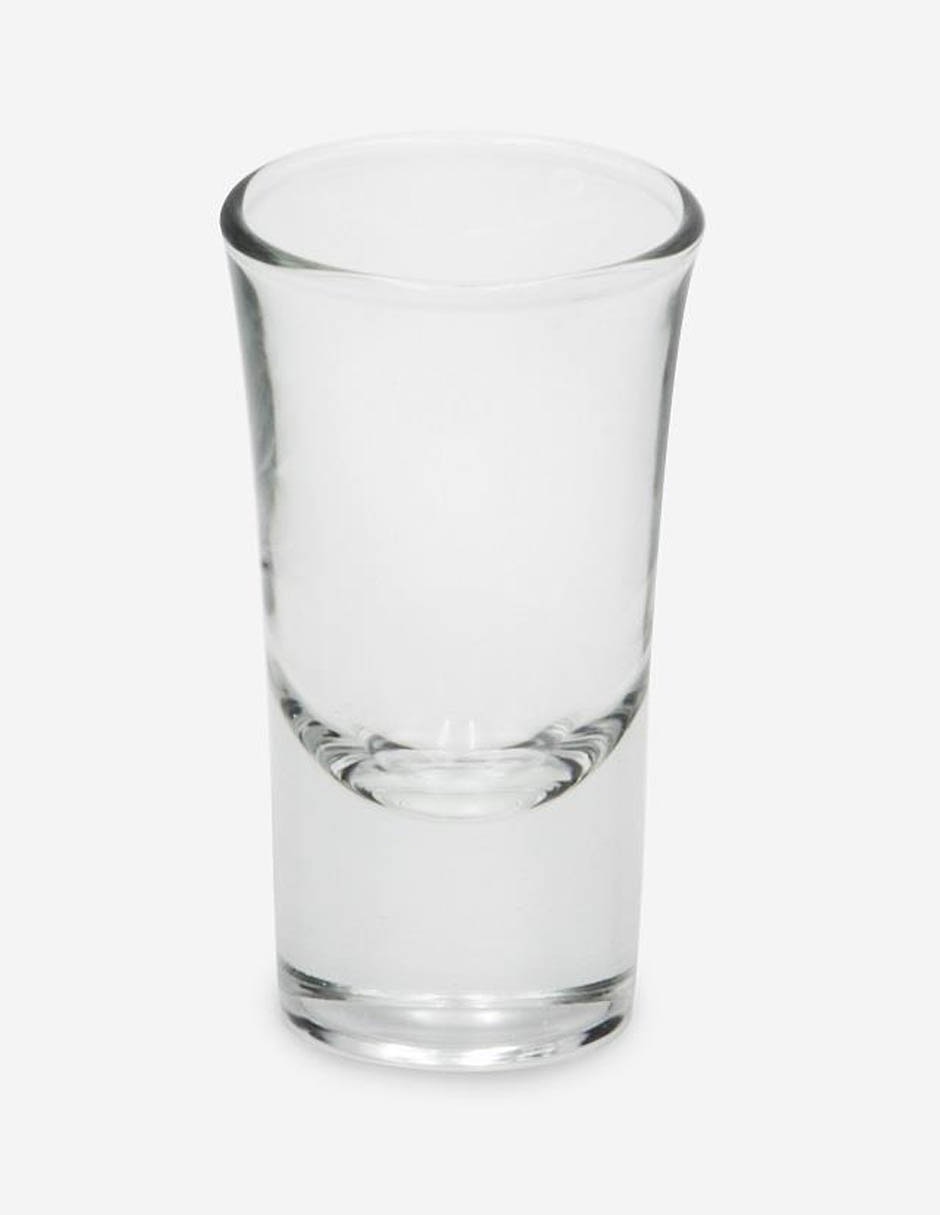 Set de 6 vasos tequileros Haus vidrio 34 Mililitros