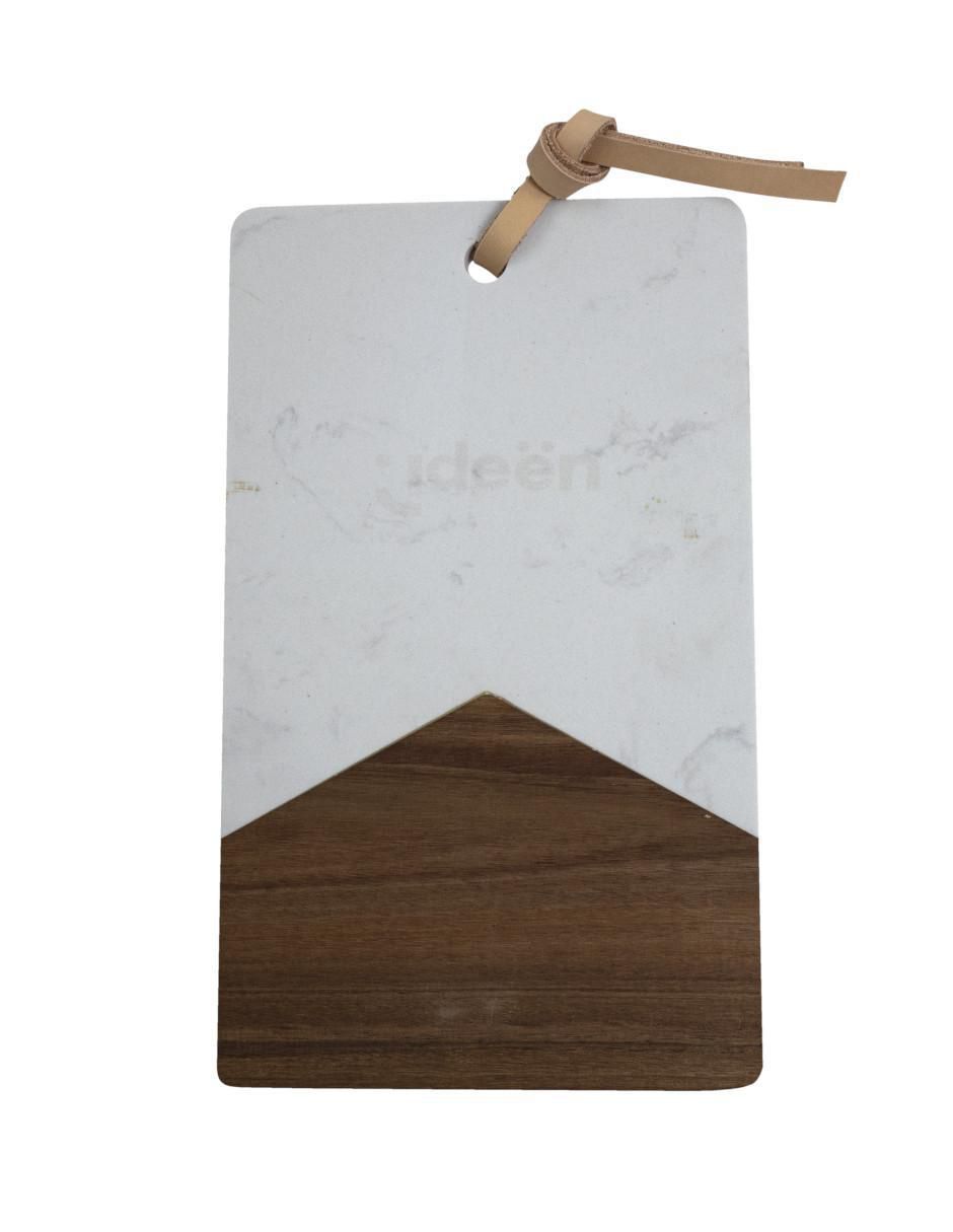 Tabla para picar Ideen Skärbräda de madera y mármol