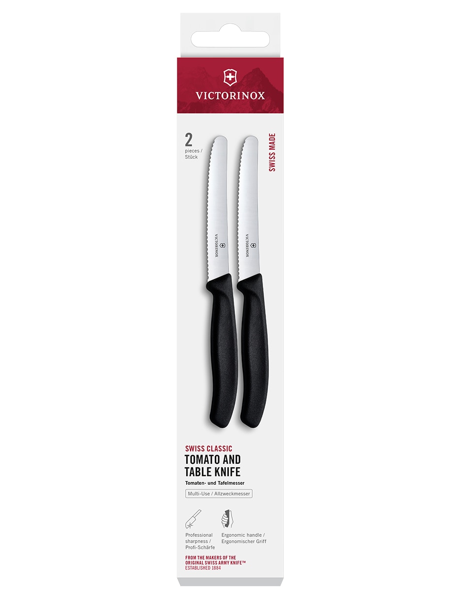 Set De Cuchillos Serrado Victorinox Swiss Classic 2 Piezas