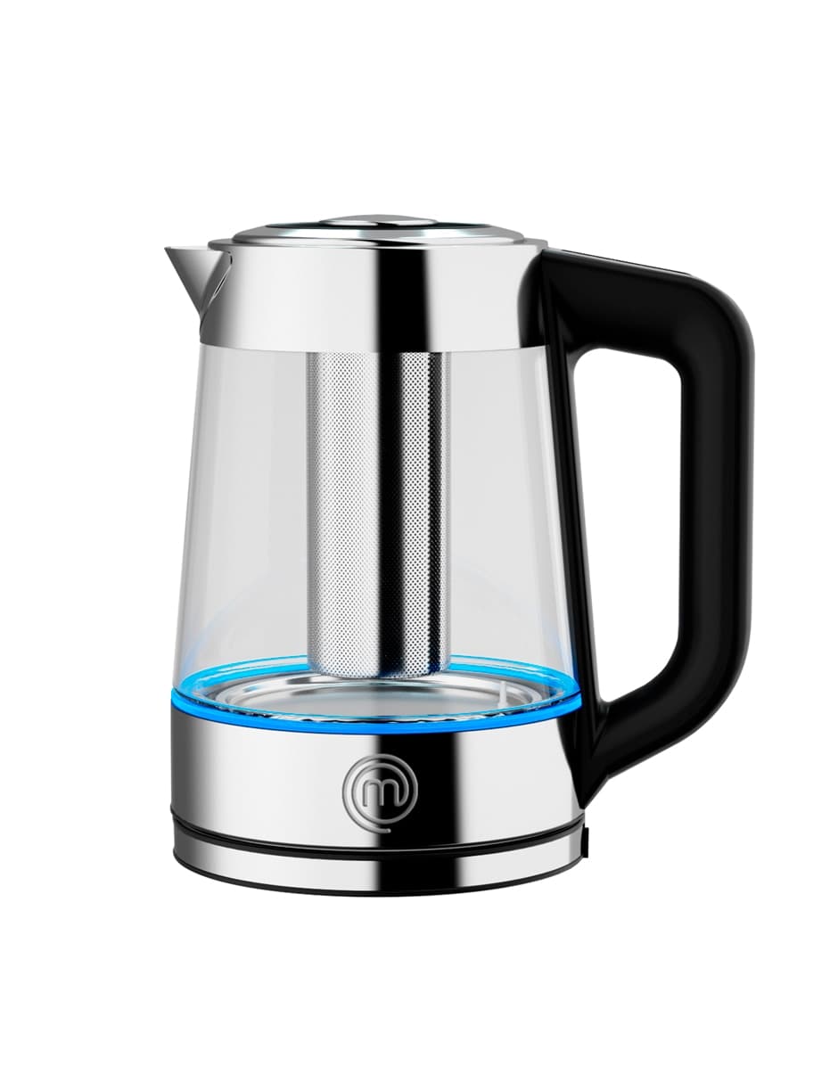 Tetera eléctrica infusor removible Masterchef de vidrio