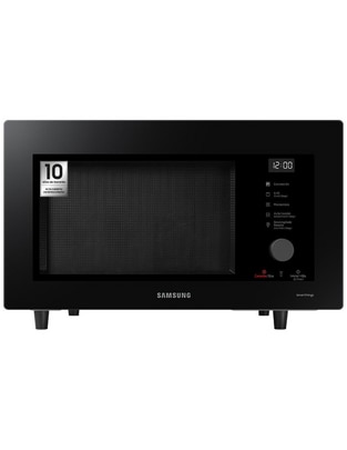 Horno de microondas de convección con grill Samsung modelo MC32DG7646CKAX 1.1 pies cúbicos