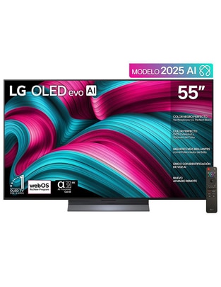 Pantalla Smart TV Lg OLED de 55 pulgadas 4K OLED55C5PSA con Evo AI