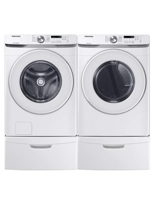 Combo lavadora + secadora Samsung de gas 20 kg F-WD20T6000WCP