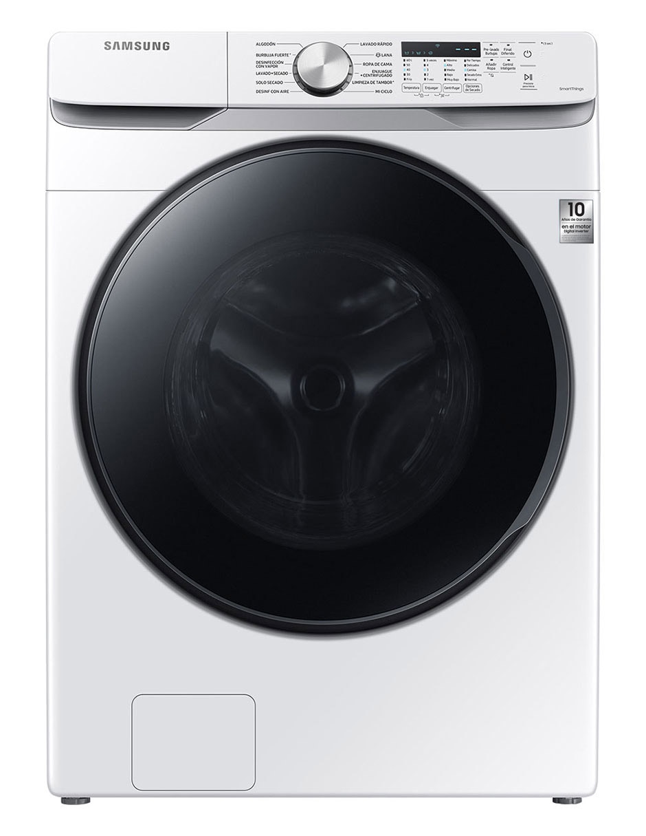 Lavasecadora Samsung eléctrica 18 kg 10 kgWD18T6000GW/AX