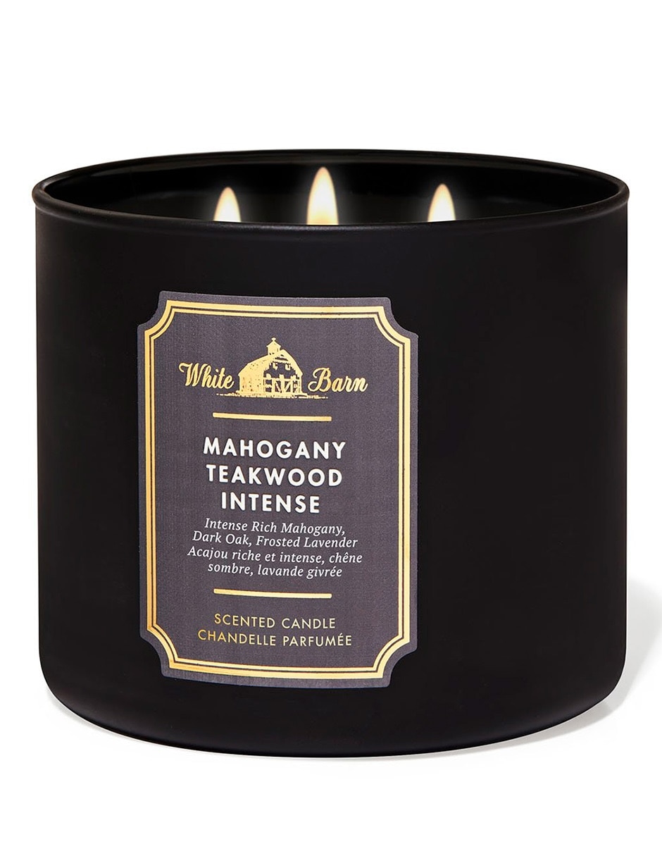 Vela Bath & Body Works Mahogany Teakwood Intense aroma amaderado